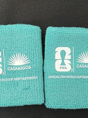 Casamigos x FIFA Teal Wristbands